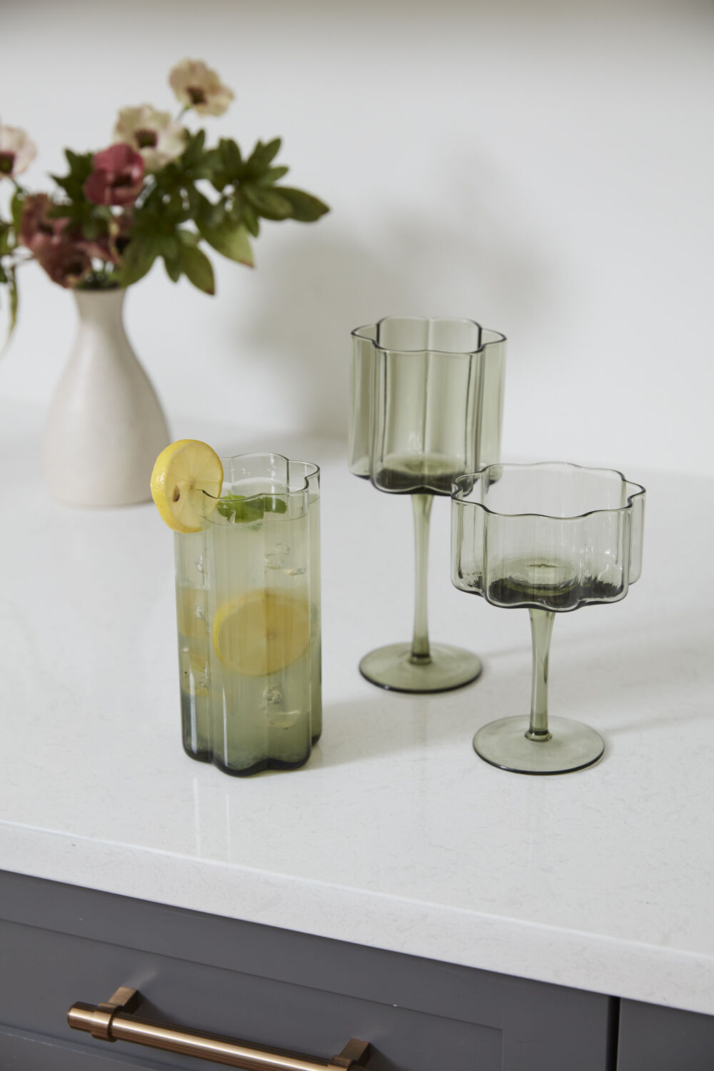 Floret Drinkware Set of 4