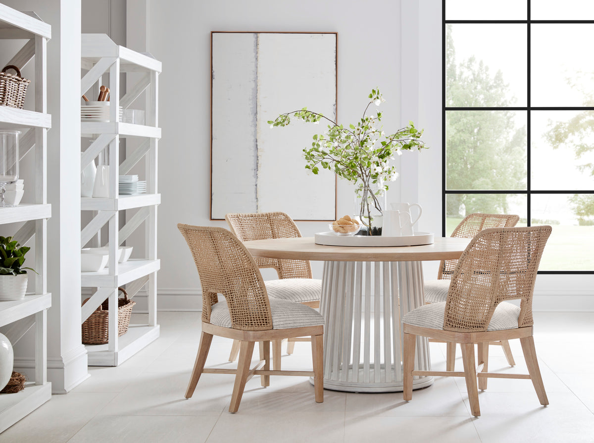 Frame Woven Sling Dining Chair
