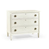 Timeless Aeon Swedish Drawer Chest in Antique White