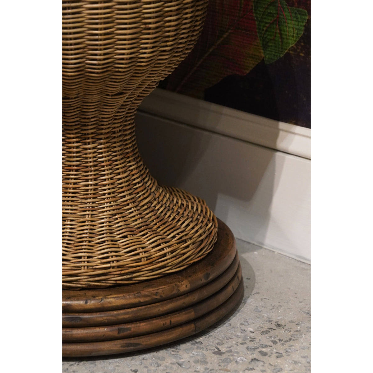 Palm Court Rattan Dining Table, 120"