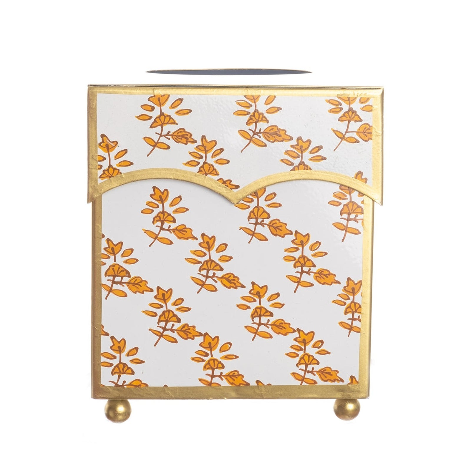 Orange Blossom Wastepaper Basket & Tissue (3 Options)