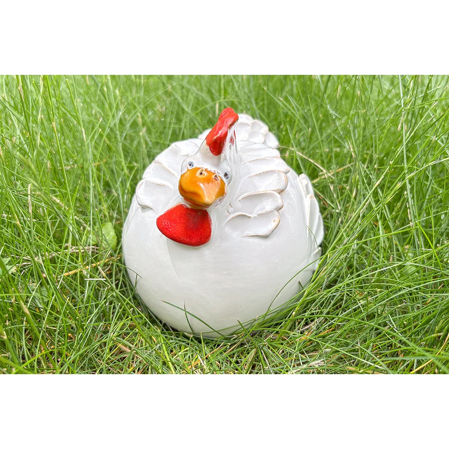 Ceramic Country French Hen/Rooster