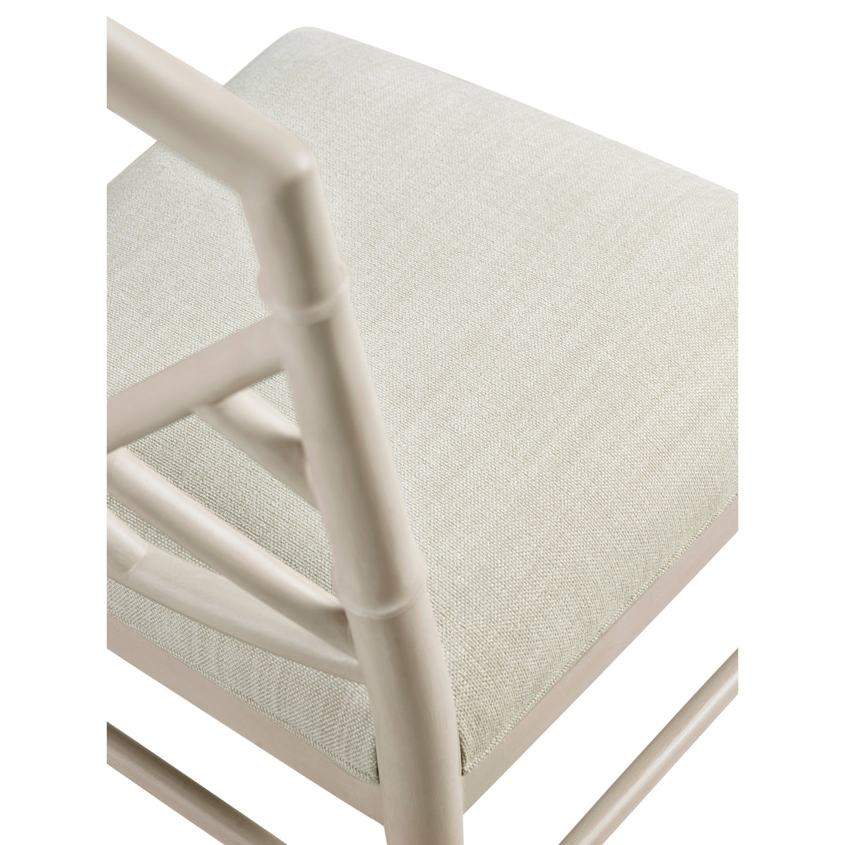 Saros Chippendale Bamboo Side Chair - London Mist