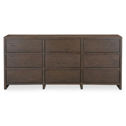 Heidel 9 Drawer Dresser Brown