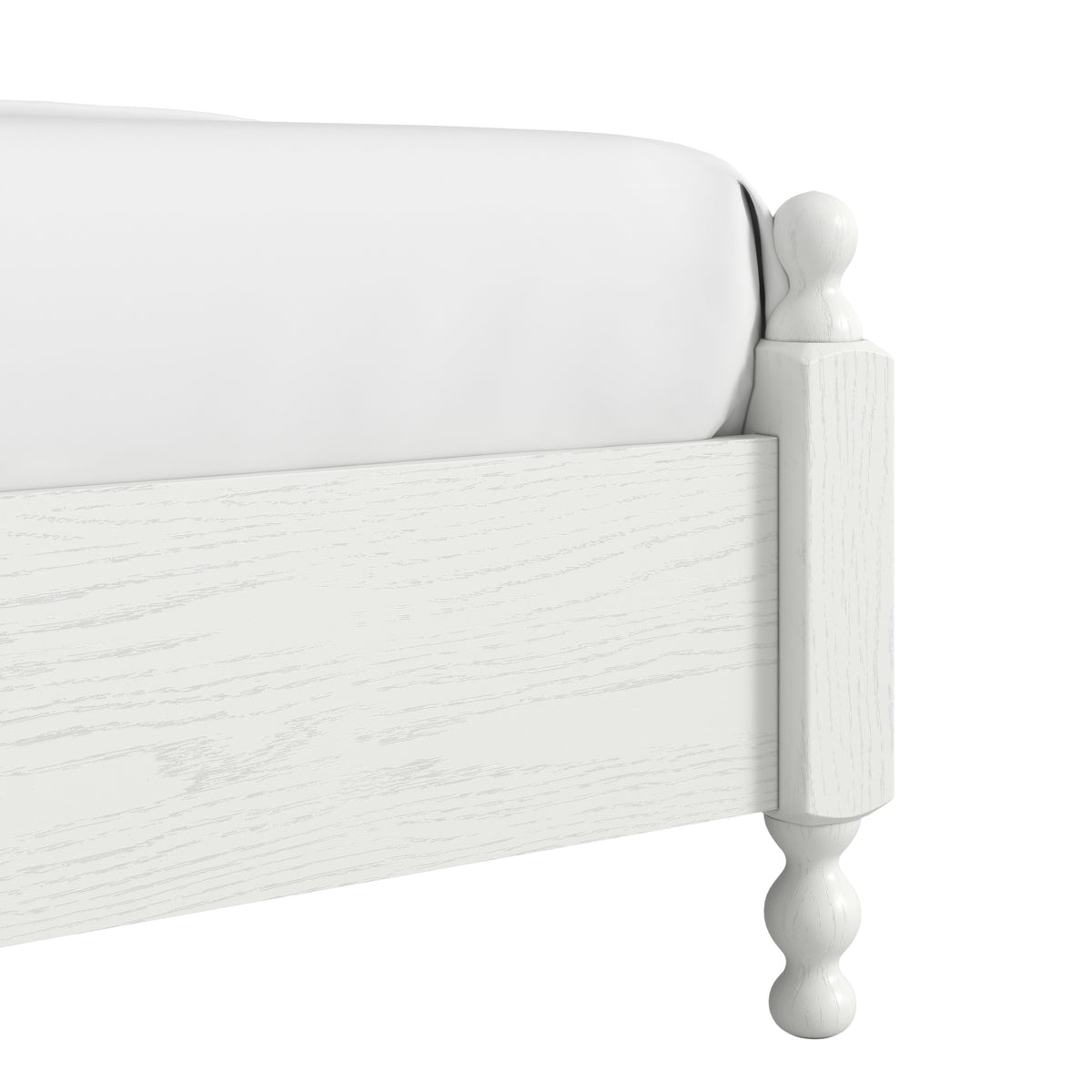 Haven Upholstered Finial Bed, Queen