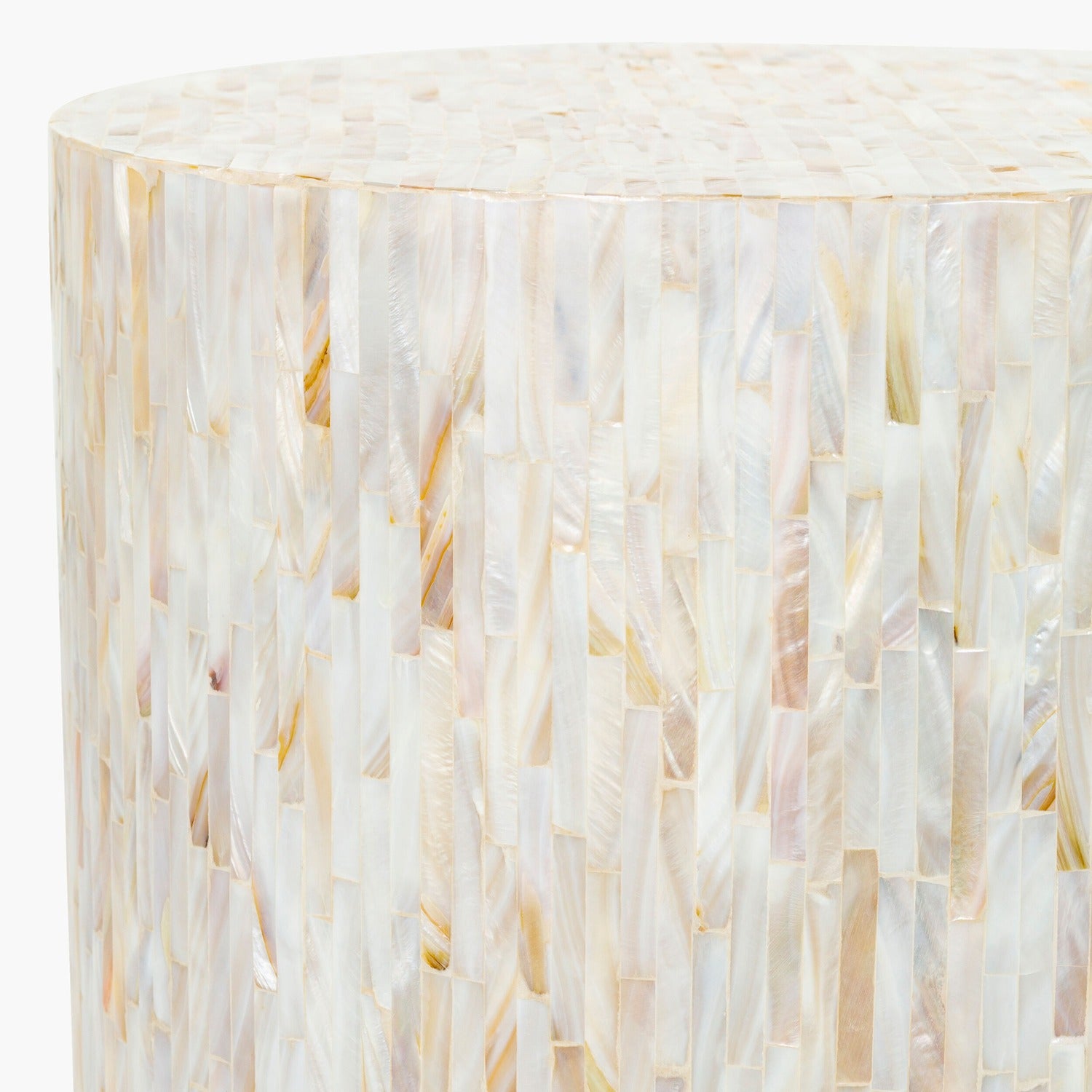 Iridescent End Table