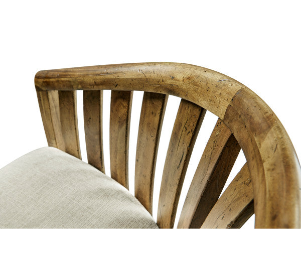 Casual Accents Medium Driftwood Tub Arm Chair