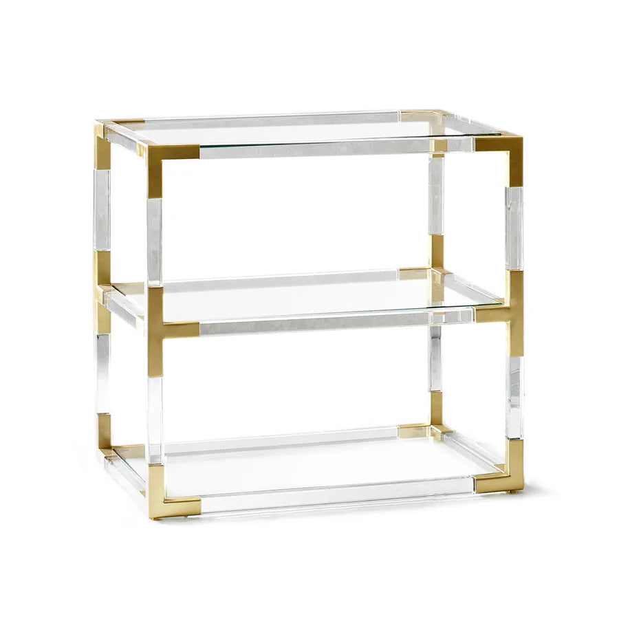 Jacques Two-Tier Side Table