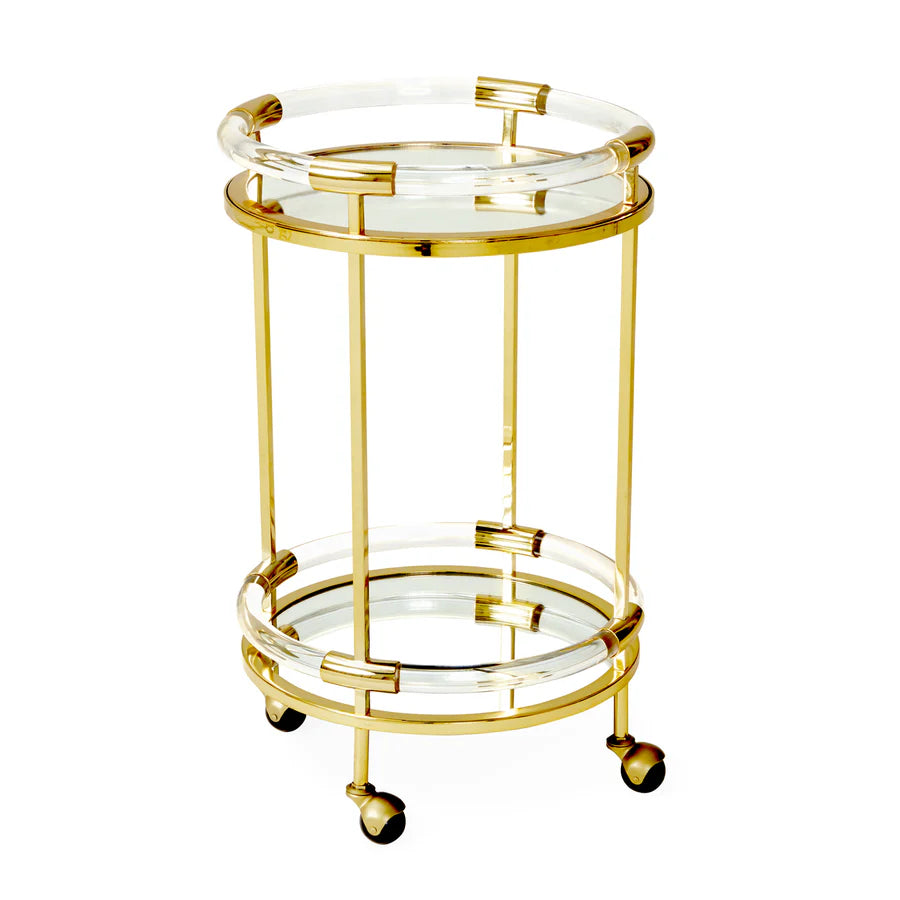 Jacques Round Bar Cart