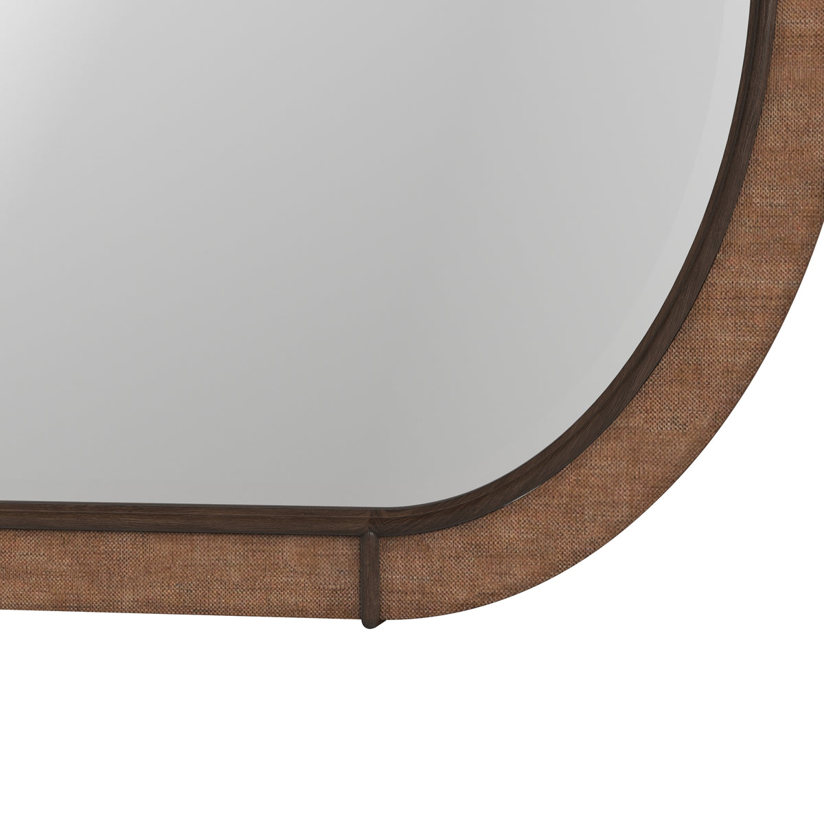 Verge Woven Oval Mirror