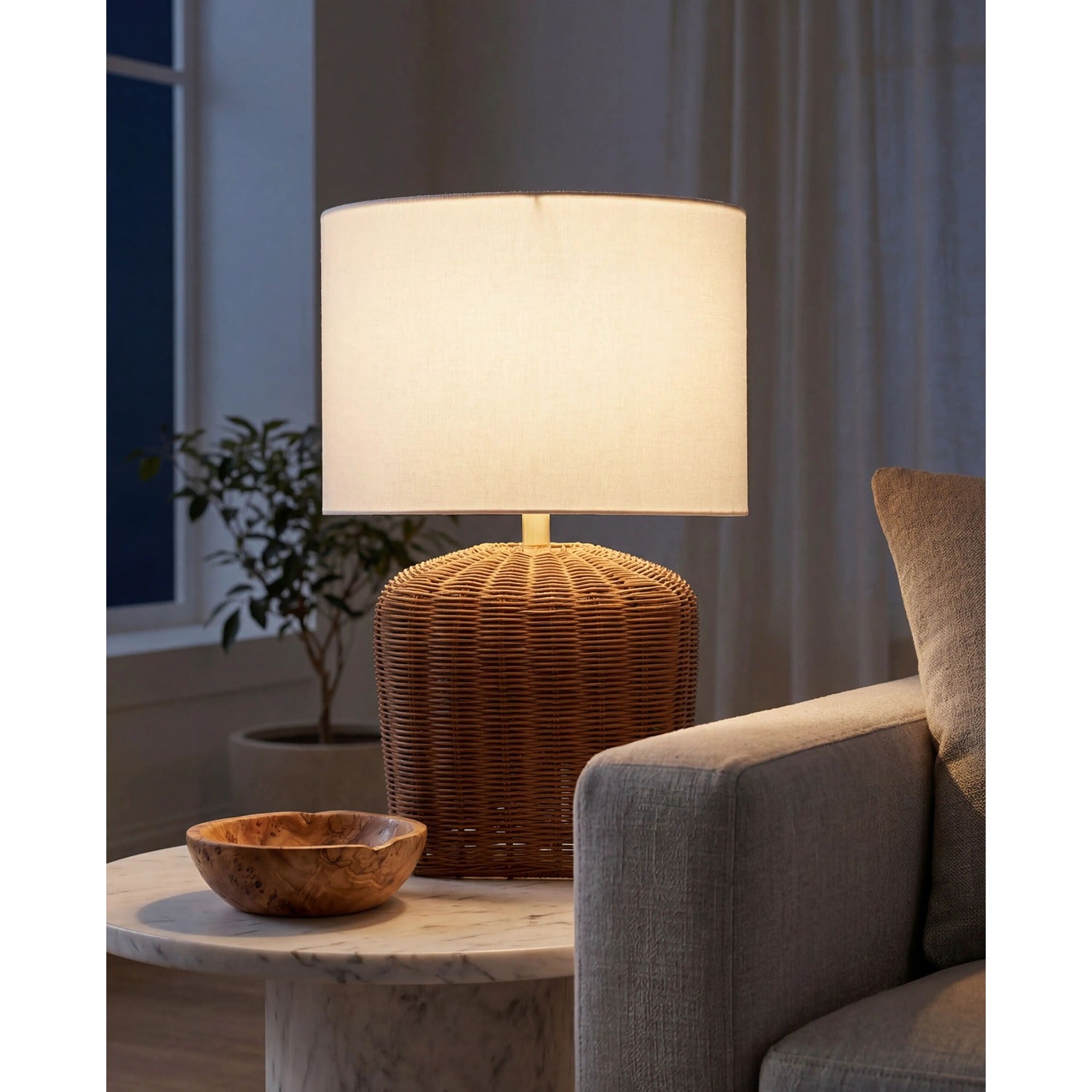 Jacaranda Accent Table Lamp