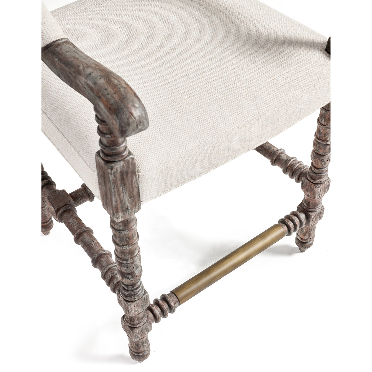 Caldera Upholstered Counter Stool - With Arms