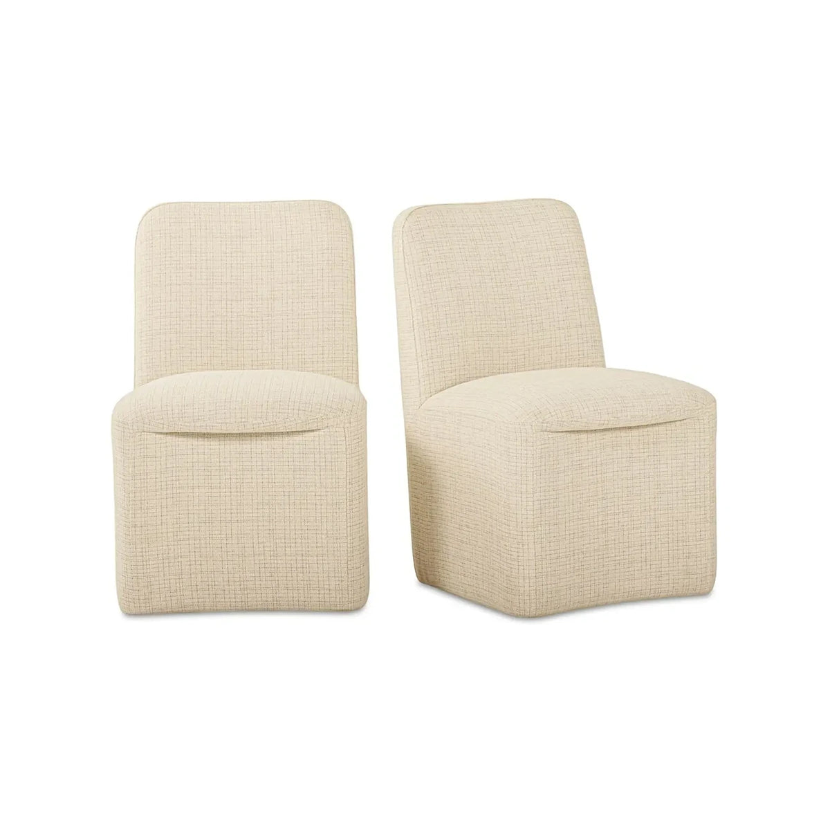 Bosco Rolling Dining Chair - Set of 2