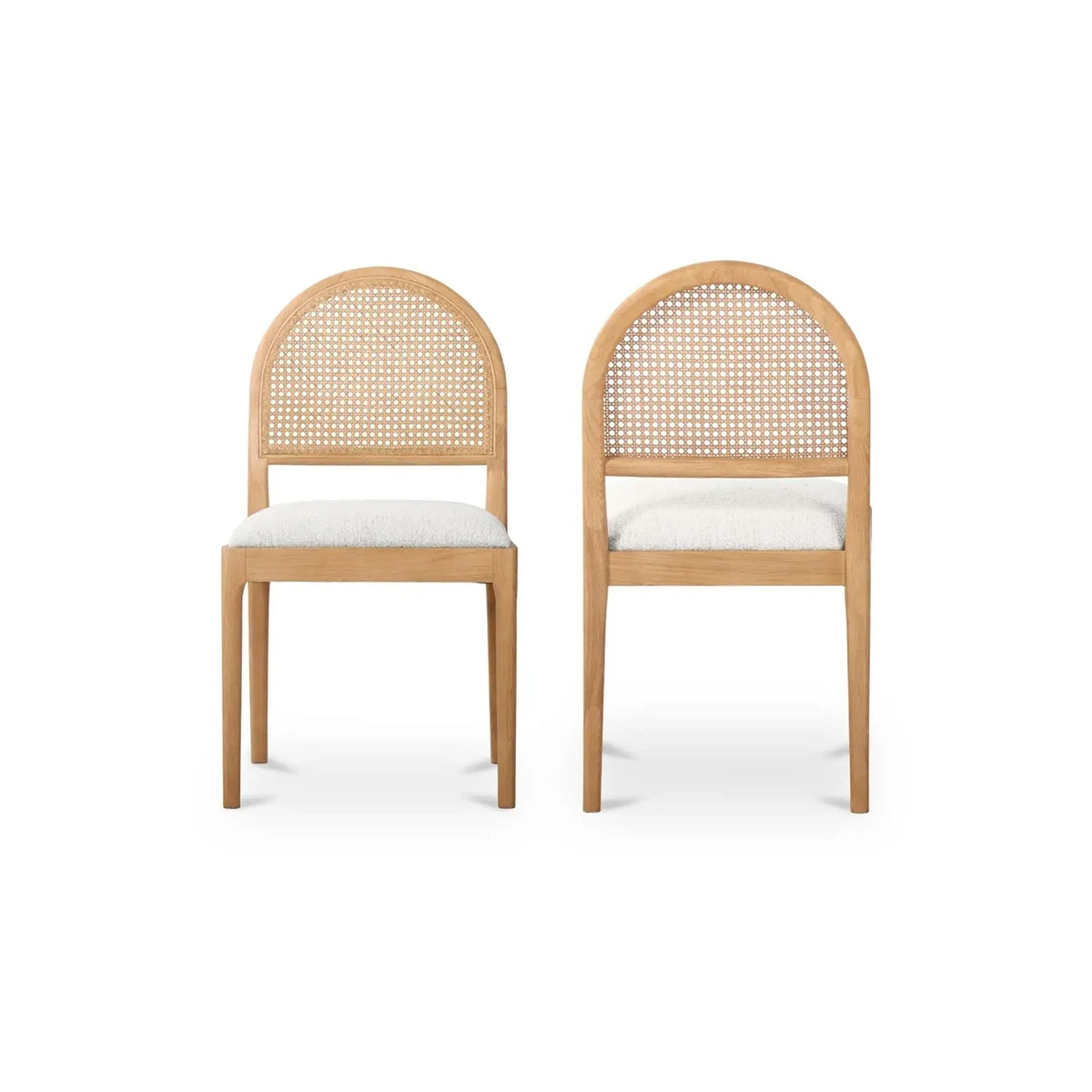 Junette Dining Chair Flecked Beige - Set of 2