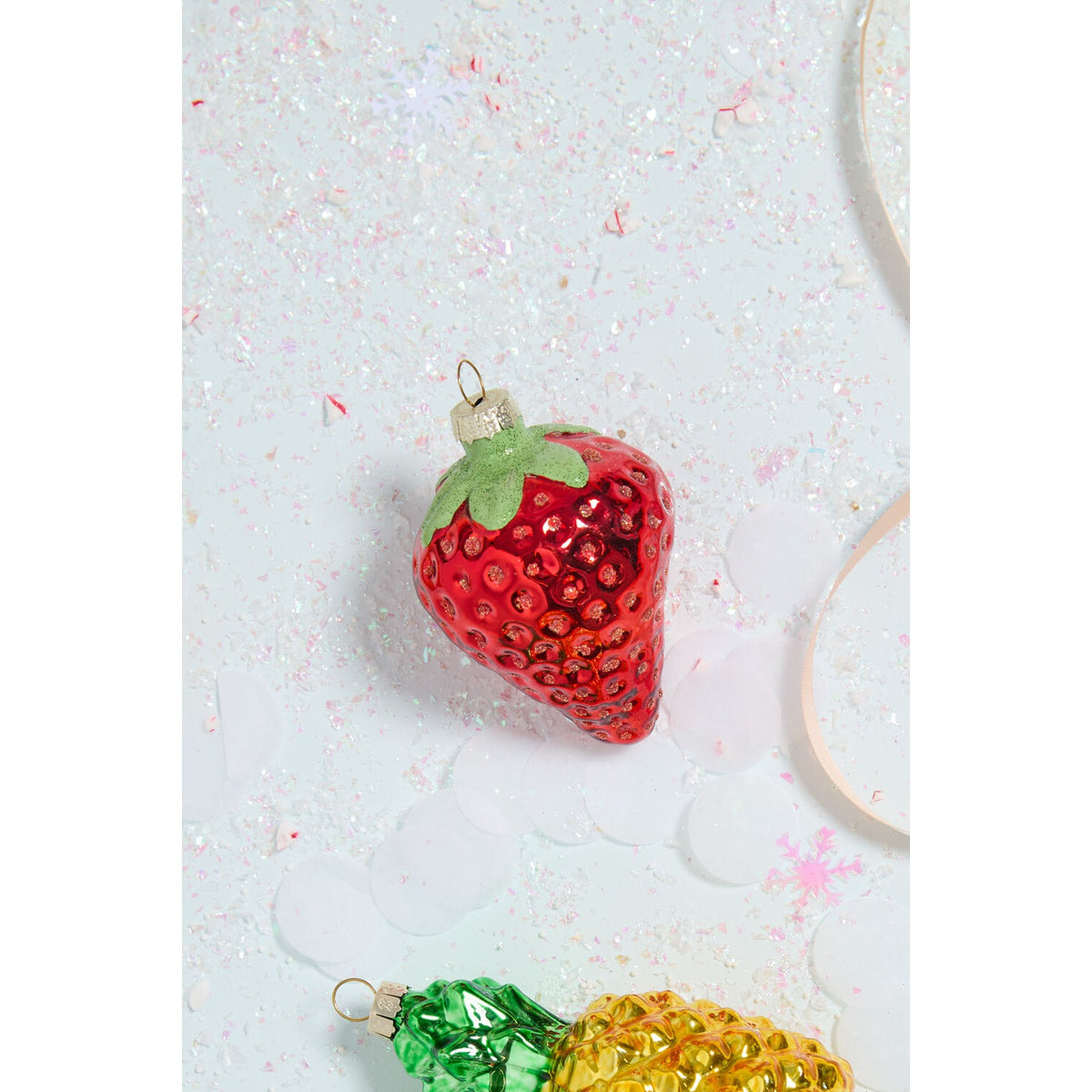 Juicy Strawberry Ornament