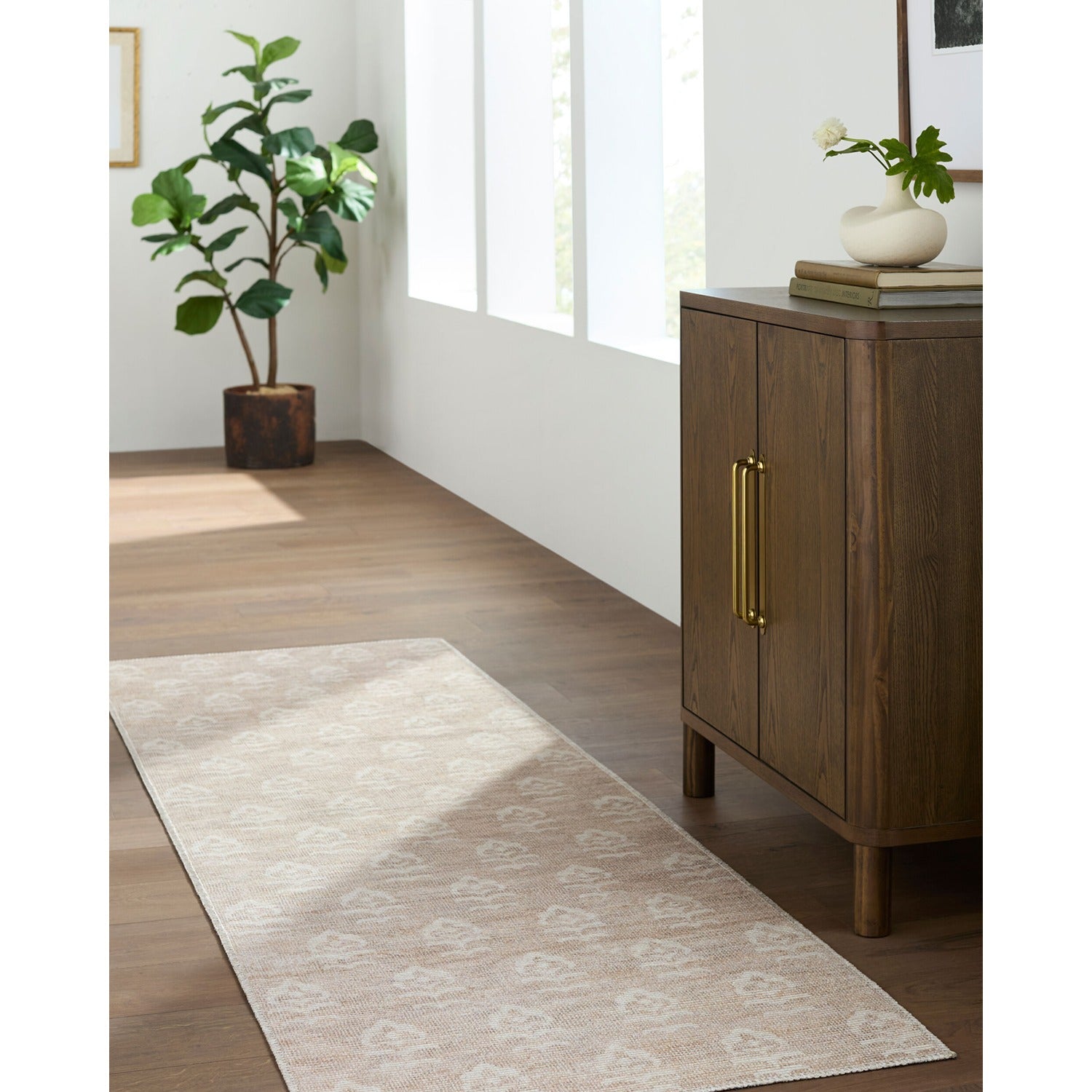 Flora Machine Woven Rug