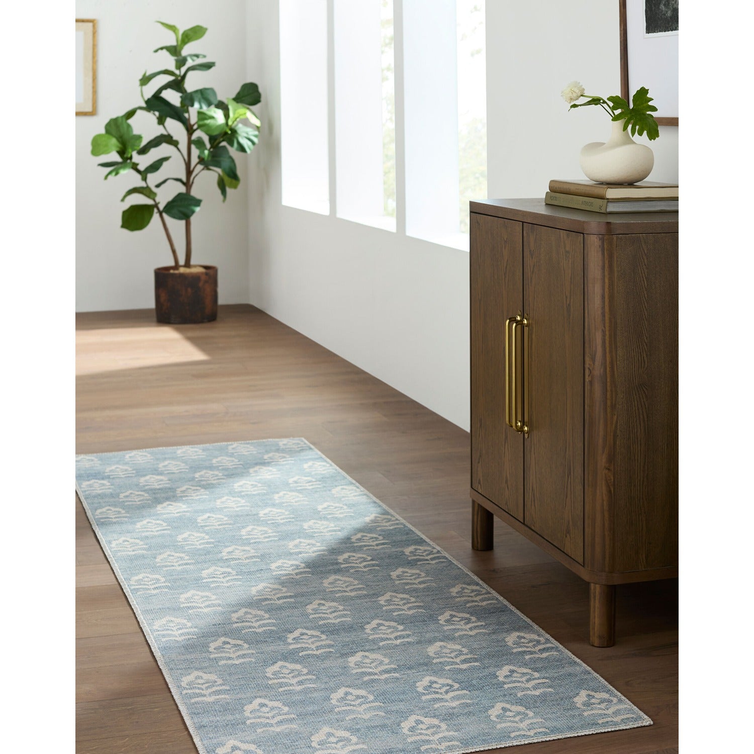 Flora Machine Woven Rug