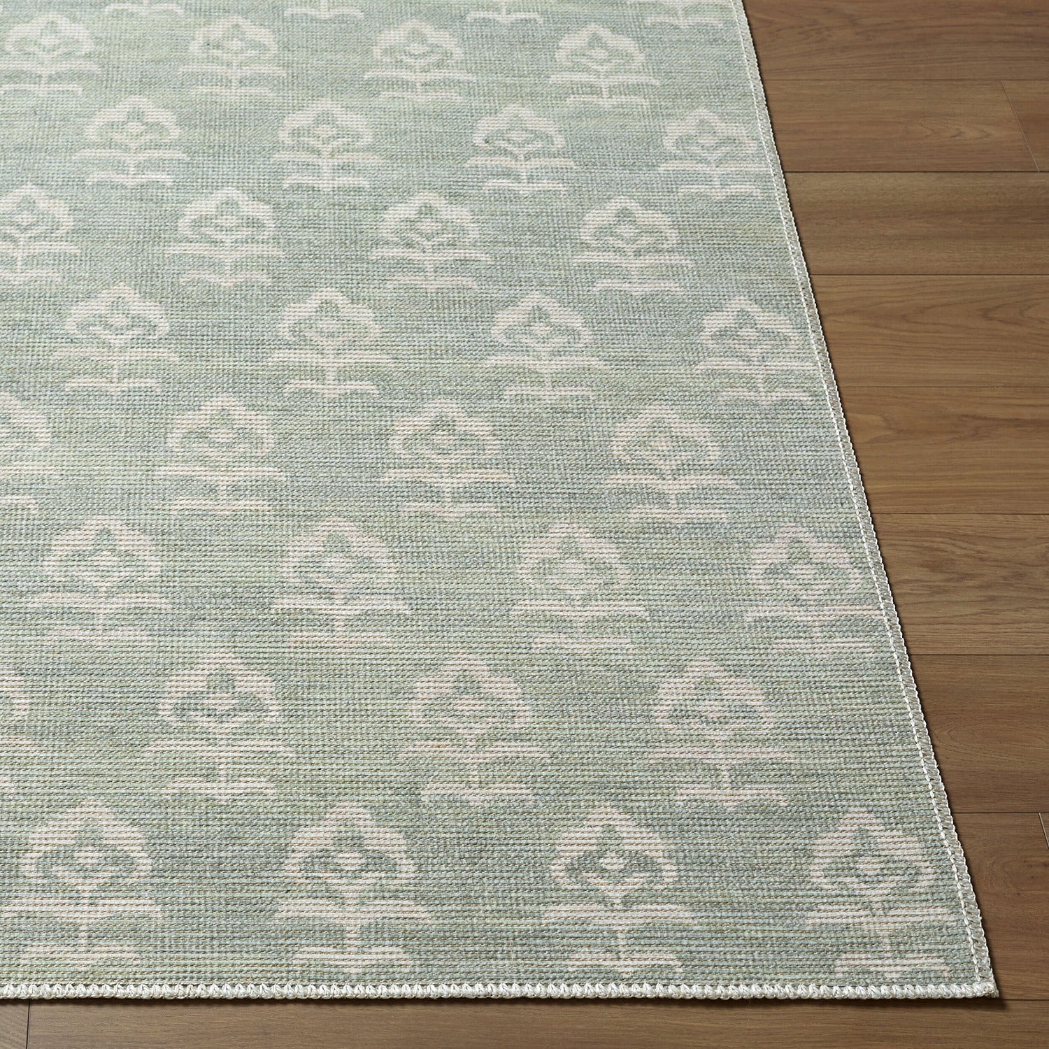 Flora Machine Woven Rug