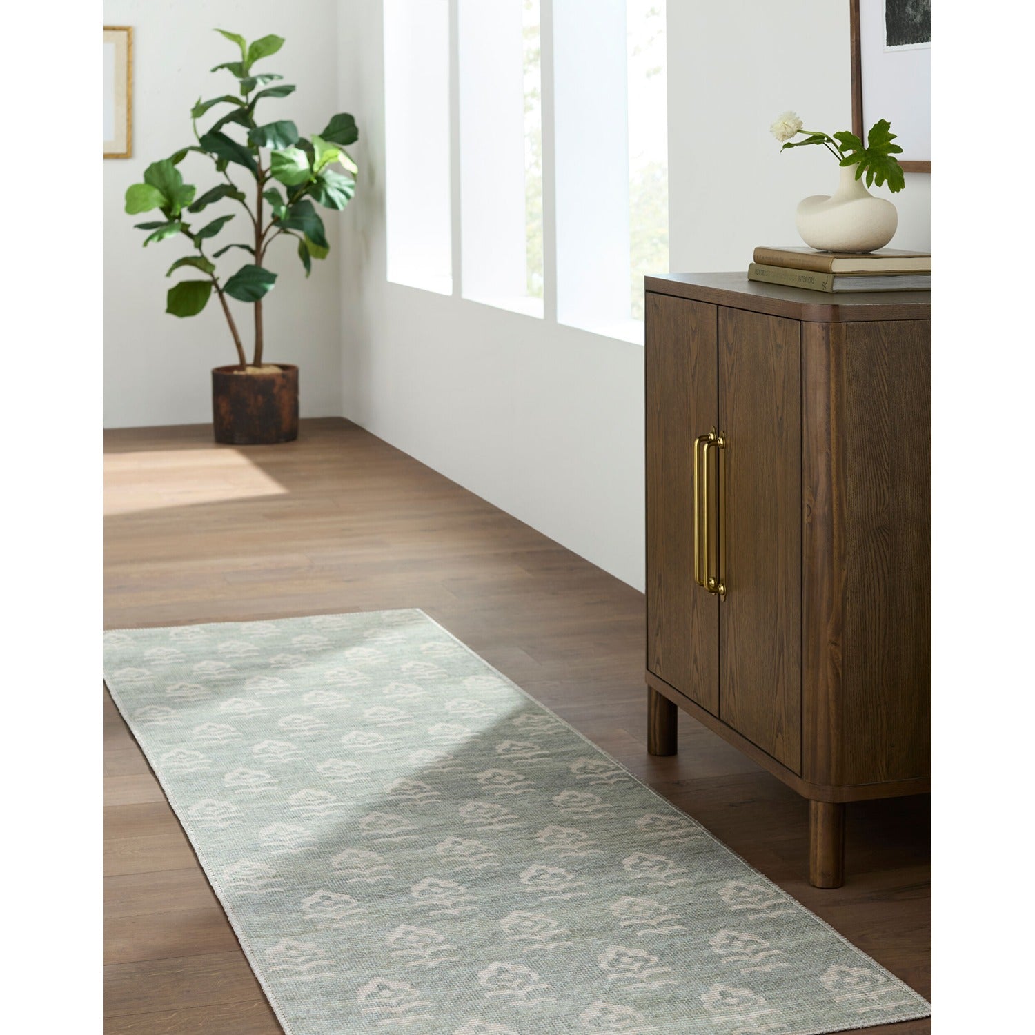 Flora Machine Woven Rug
