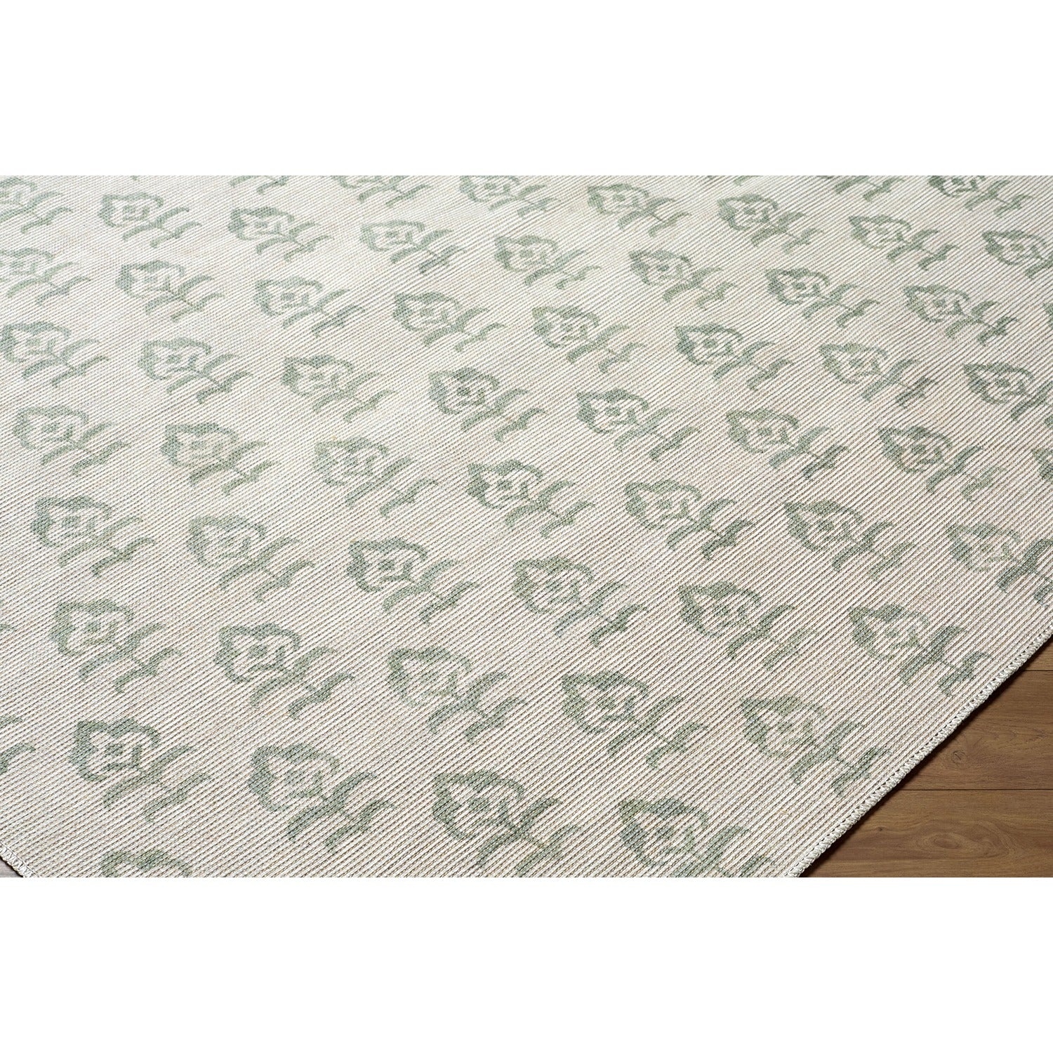 Flora Machine Woven Rug