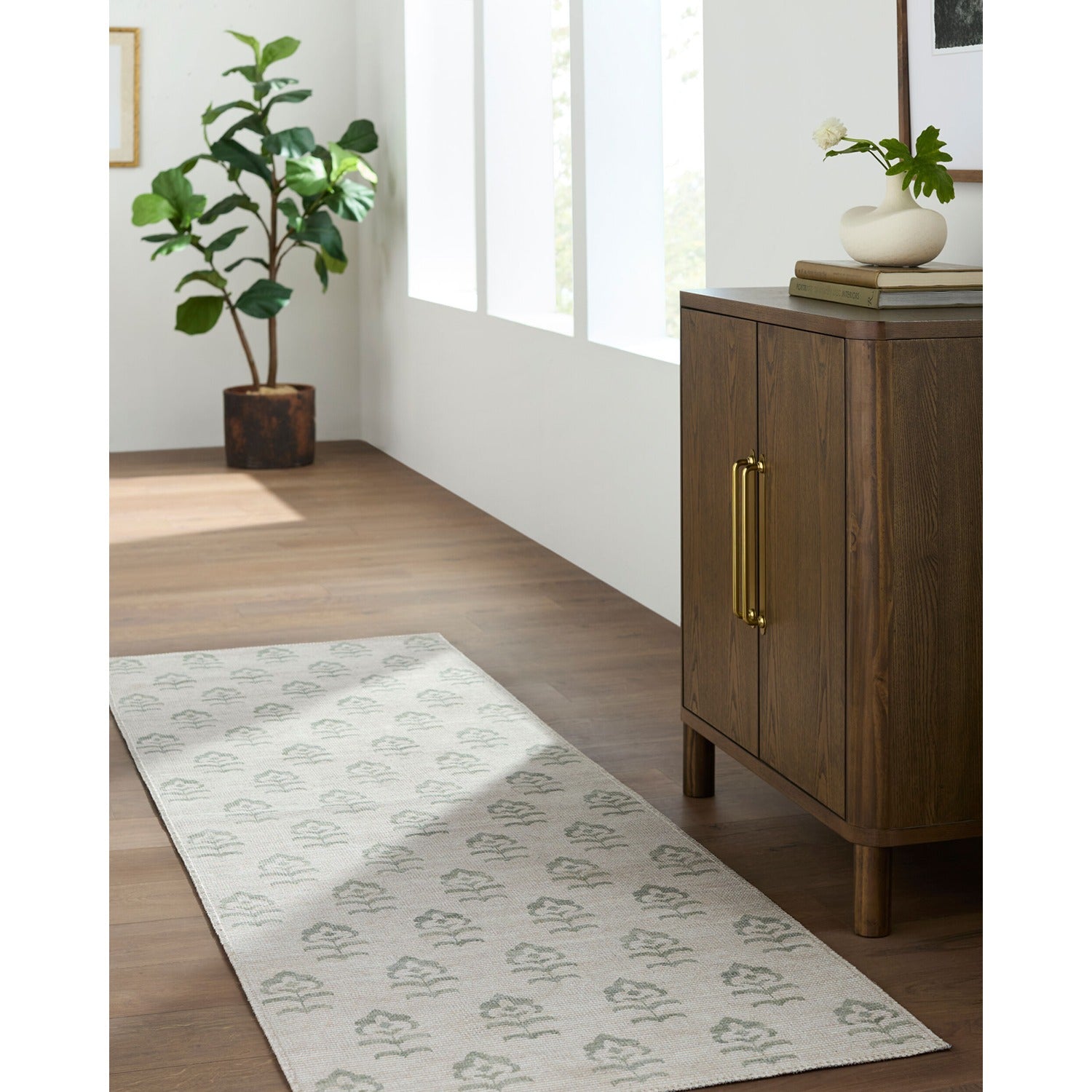 Flora Machine Woven Rug