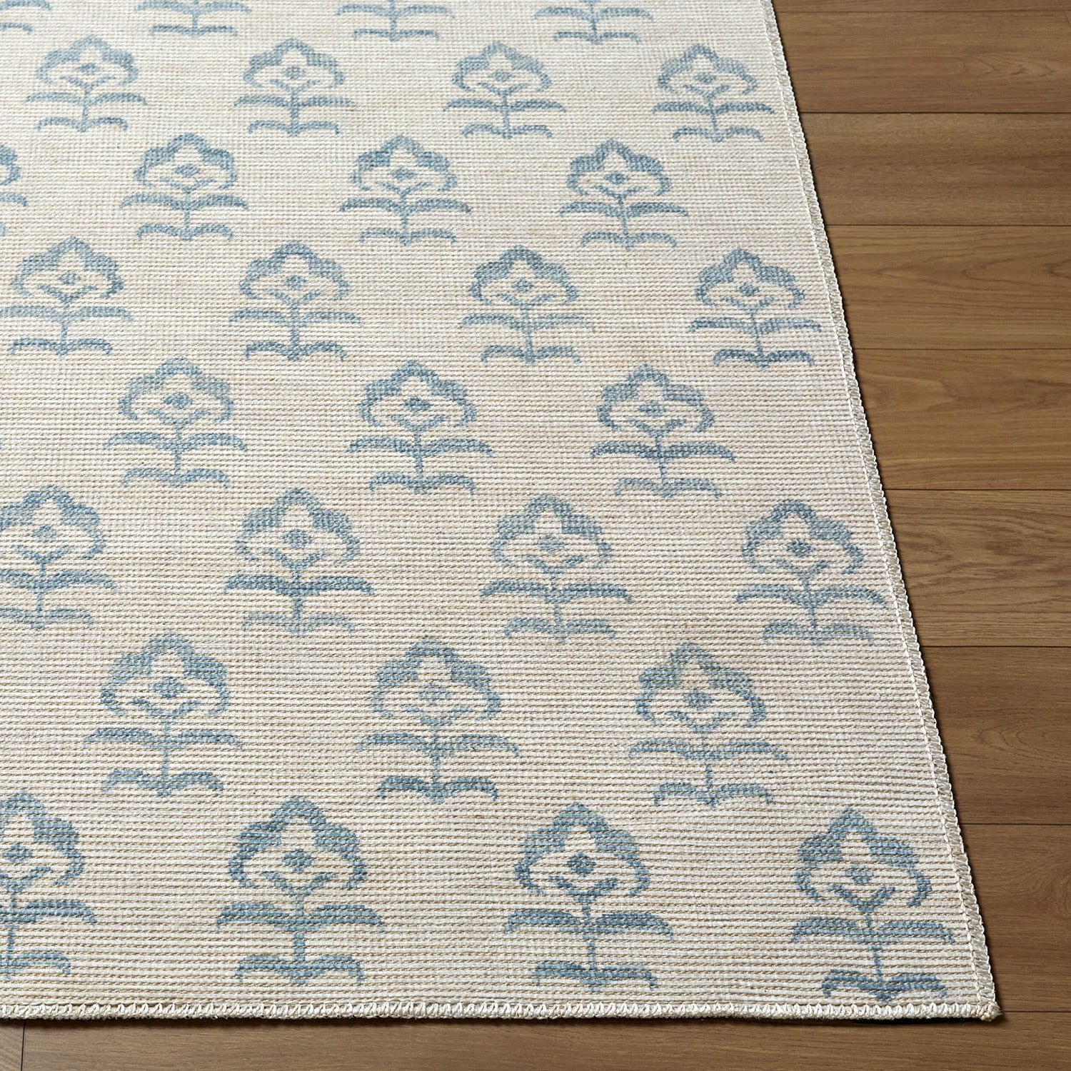 Flora Machine Woven Rug