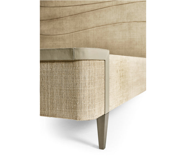 Water Seiche Woven Wing Wave King Bed