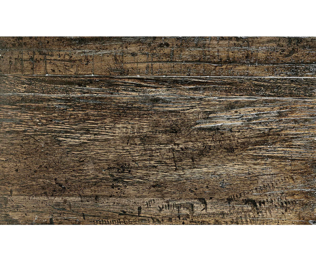 Casual Desk - Dark Driftwood