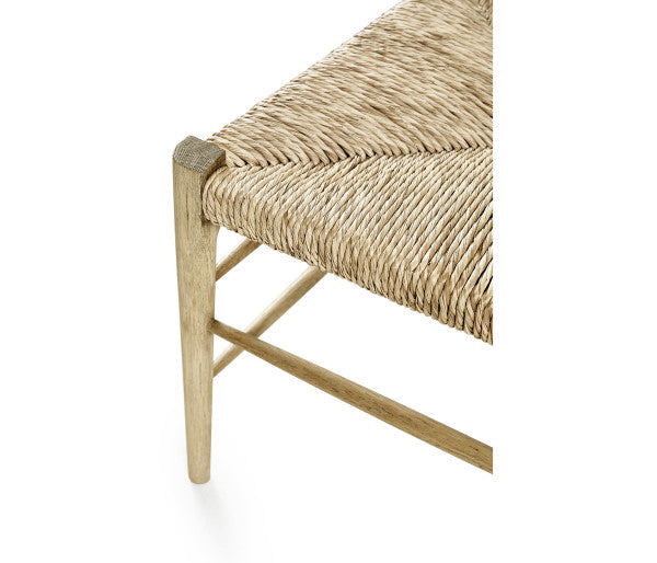 Timeless Doppler Ladderback Side Chair in Stripped Oak