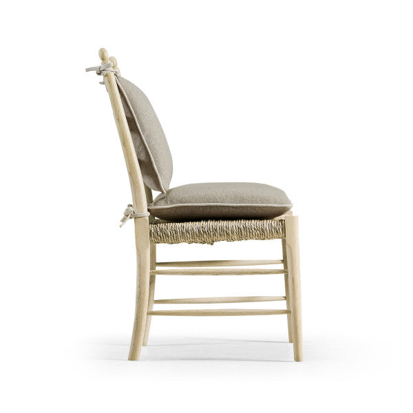 Timeless Doppler Ladderback Side Chair in Stripped Oak