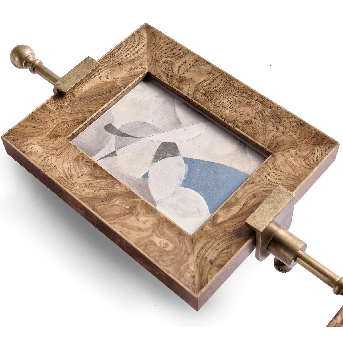 Winsland Burl Picture Frame, 5" x 7"