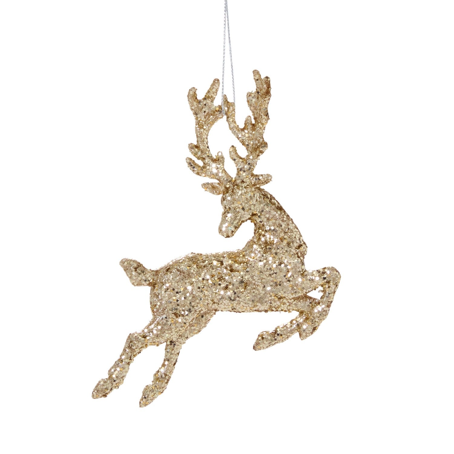 Leaping Deer Ornament - Set of 6