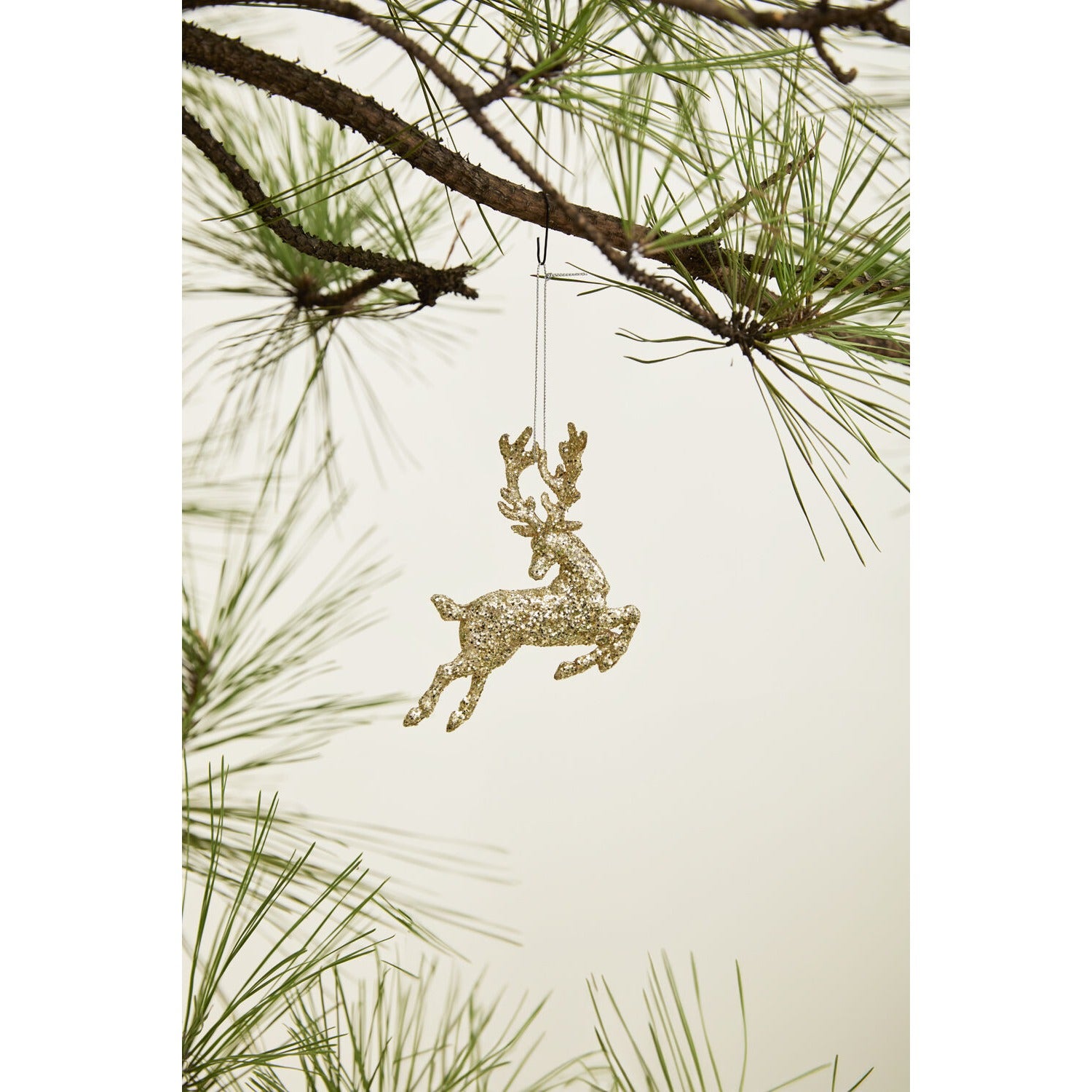 Leaping Deer Ornament - Set of 6