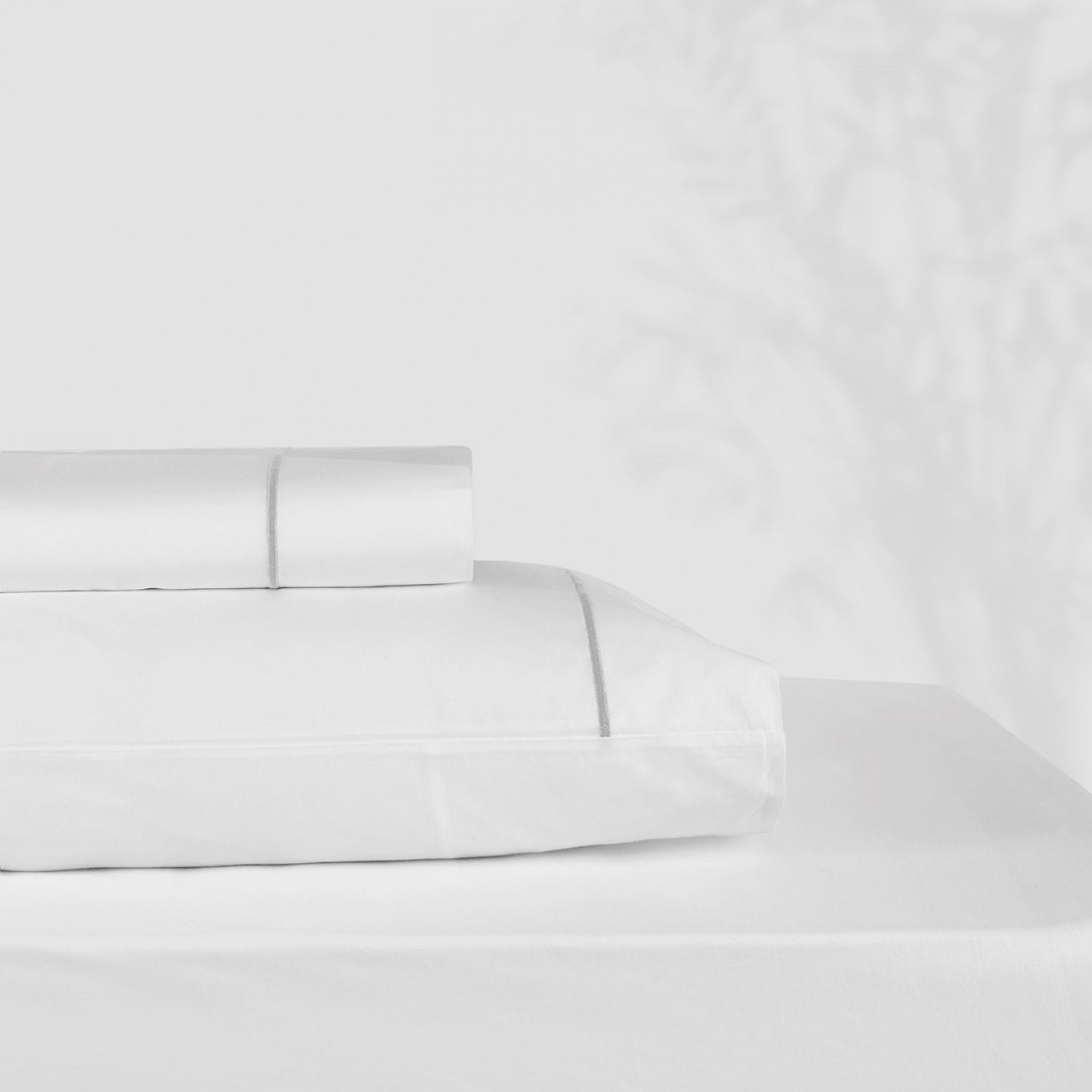 Classic Hotel - Sheet Set (White/Grey)