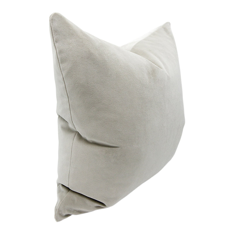 Light Grey Velvet - Set of 2