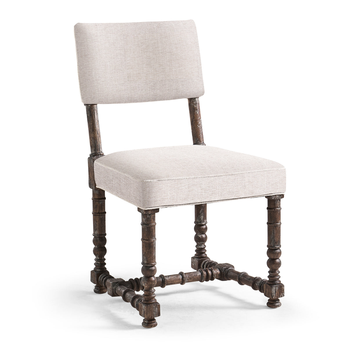 Caldera Upholstered Dining Side Chair - Dark Caldera Walnut