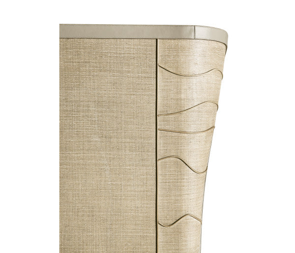 Water Seiche Woven Wing Wave King Bed