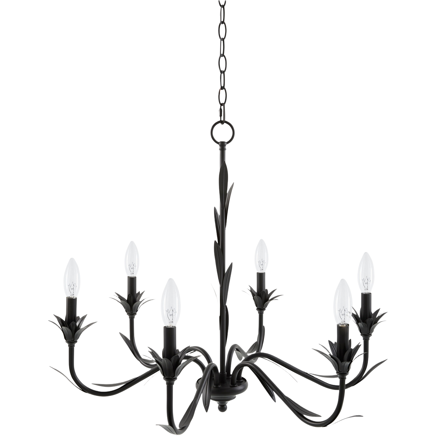 Lustre Chandelier - 6 Light