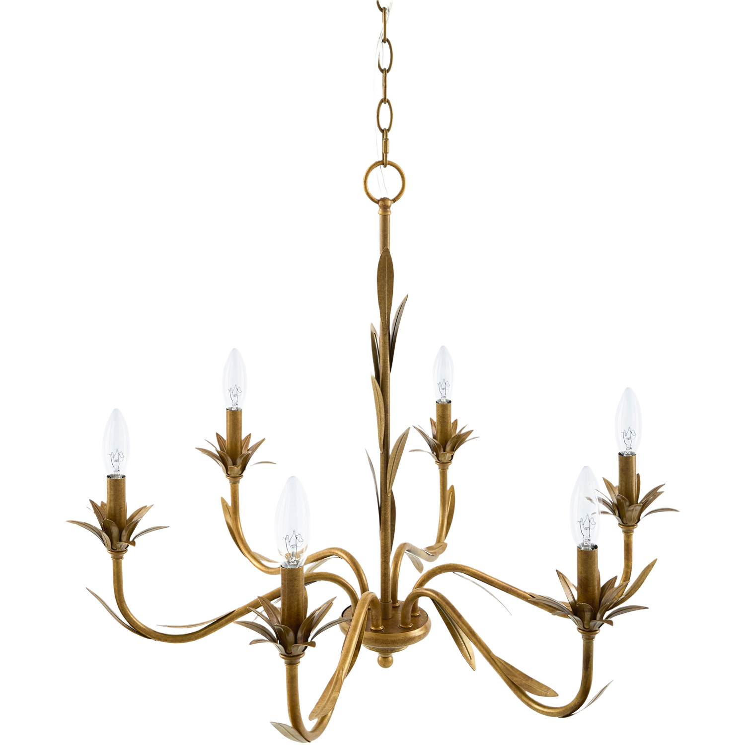 Lustre Chandelier - 6 Light