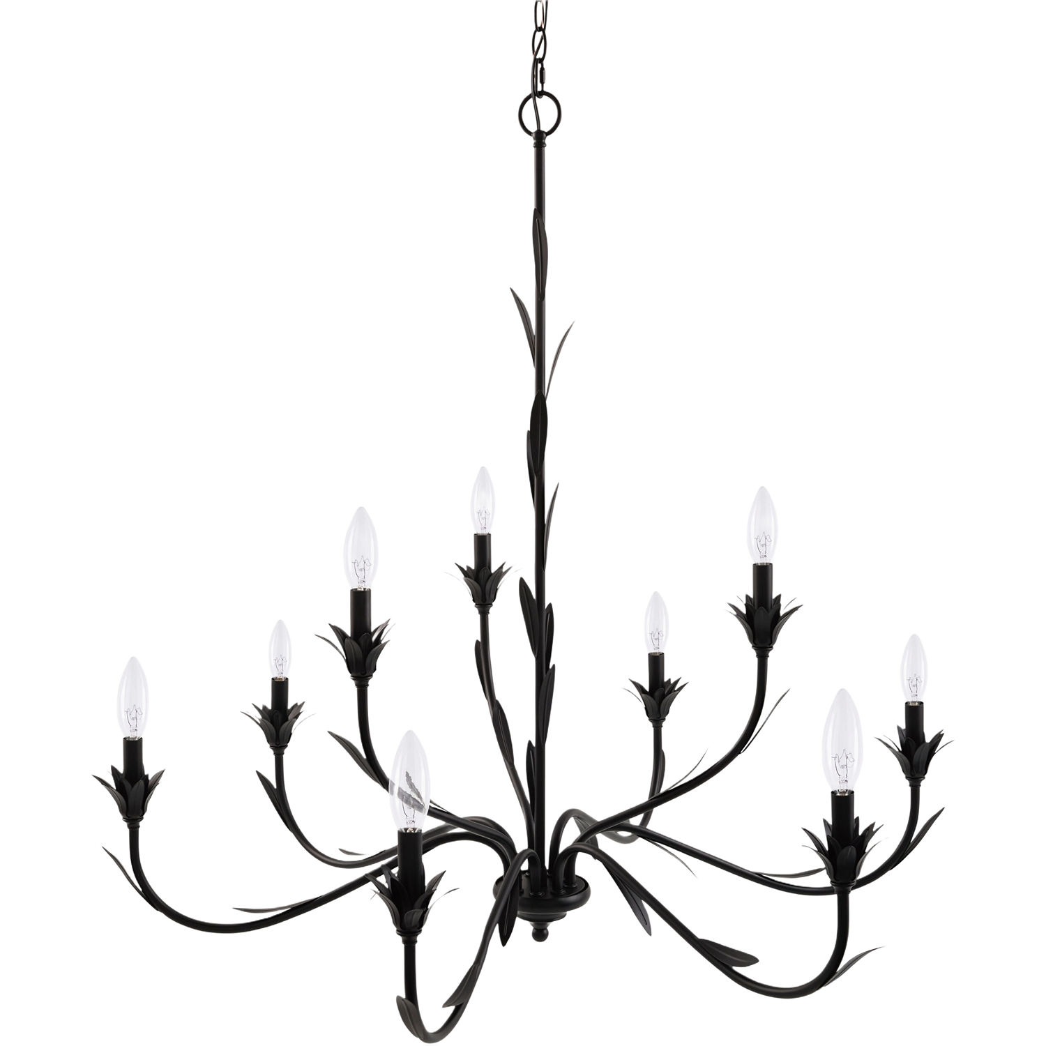 Lustre Chandelier - 9 Light