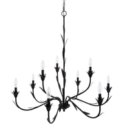 Lustre Chandelier - 9 Light
