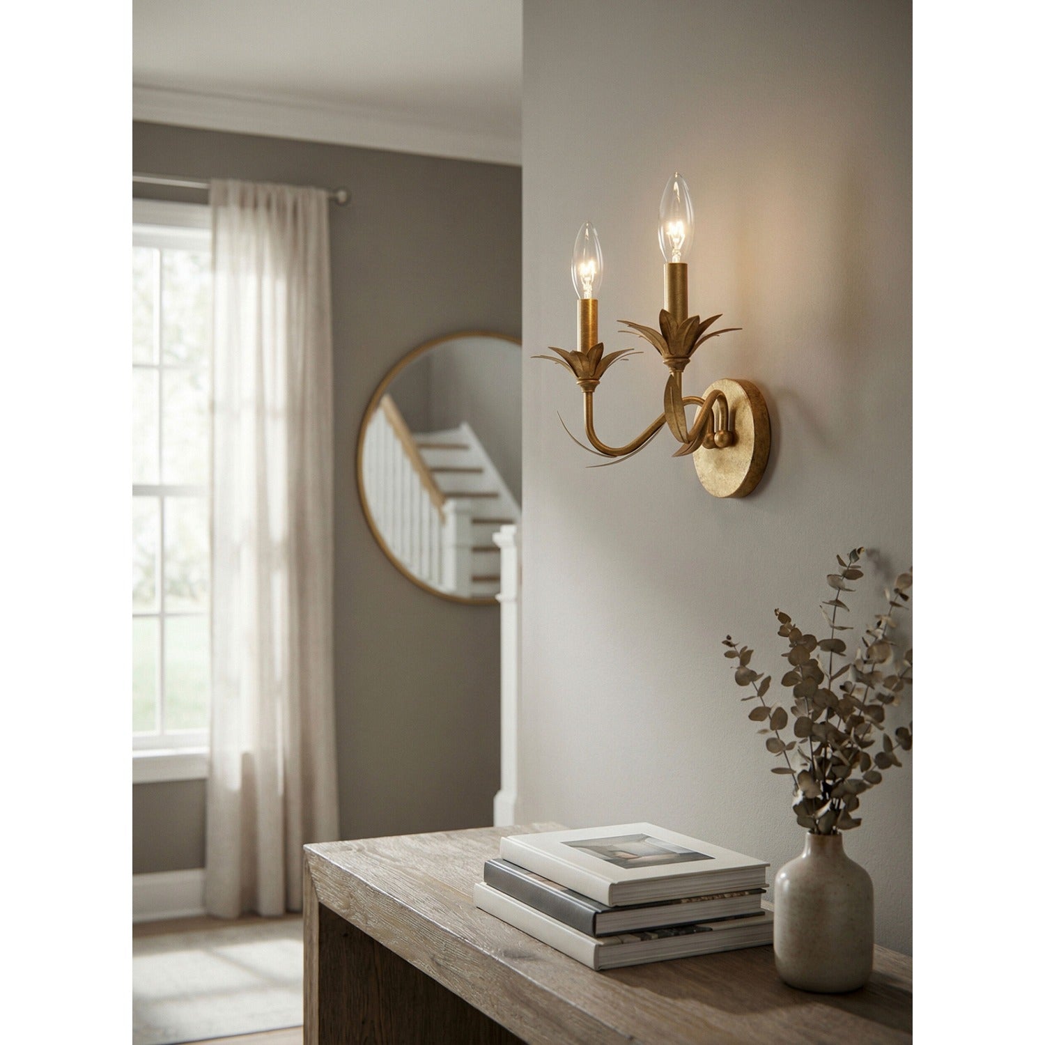 Lustre Wall Sconce