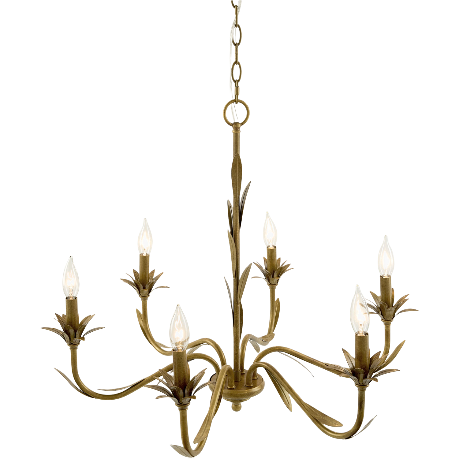 Lustre Chandelier - 6 Light