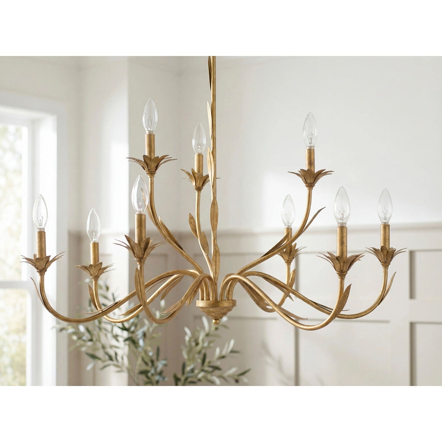 Lustre Chandelier - 9 Light
