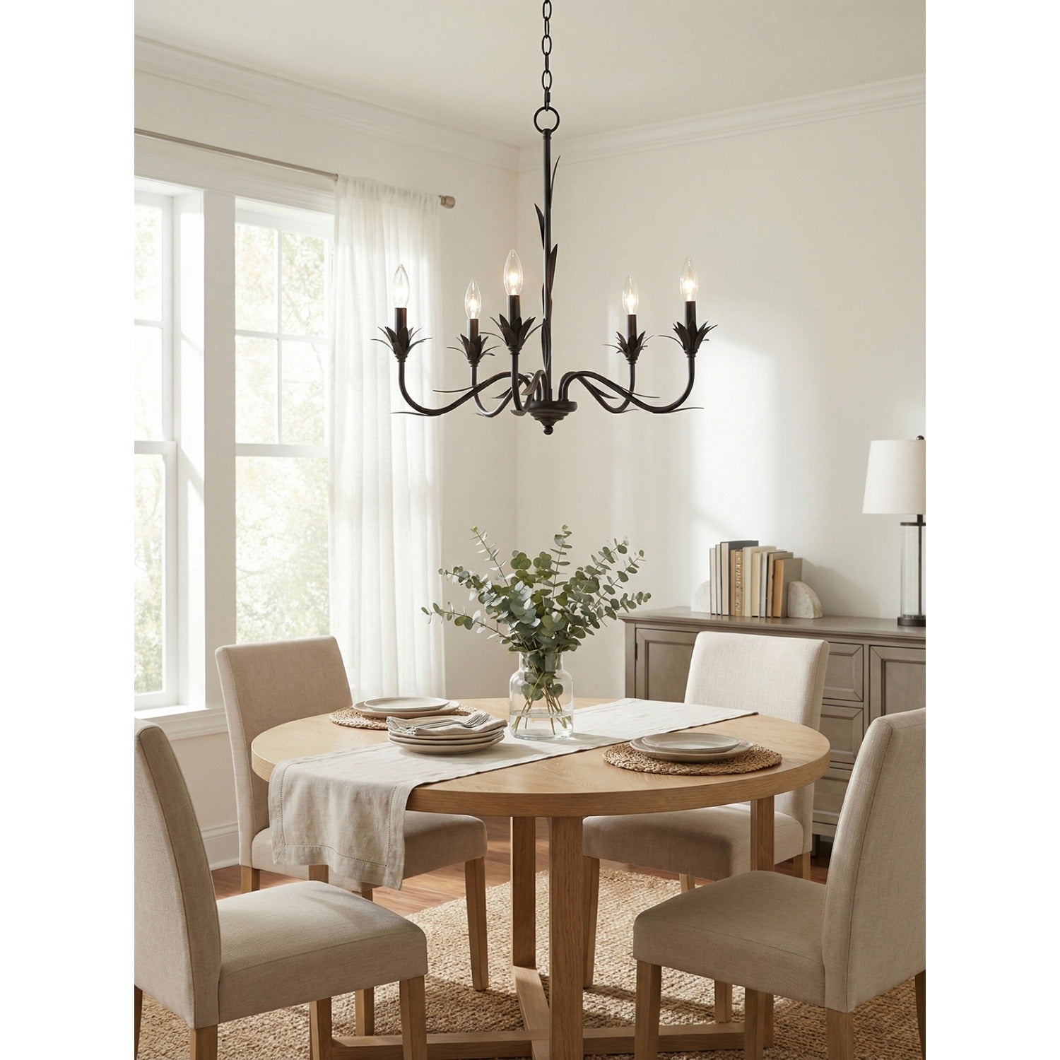 Lustre Chandelier - 5 Light