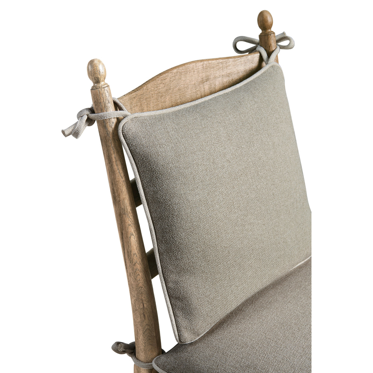 Doppler Ladderback Side Chair - Stripped Brown Chestnut