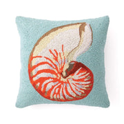 Nautilus Seashell Hook Pillow