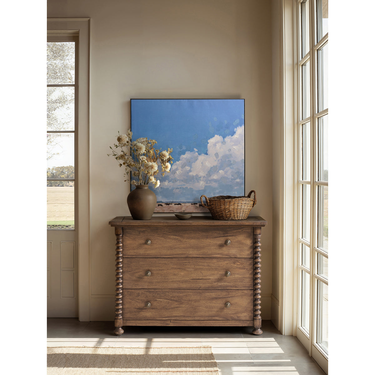 Tamarisk 3-Drawer Chest