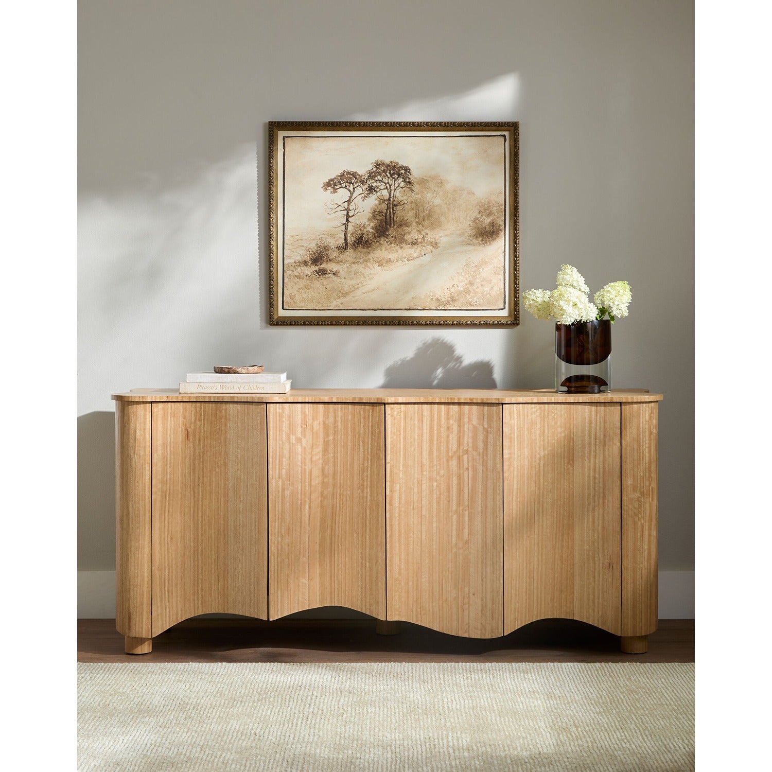 Marron Sideboard
