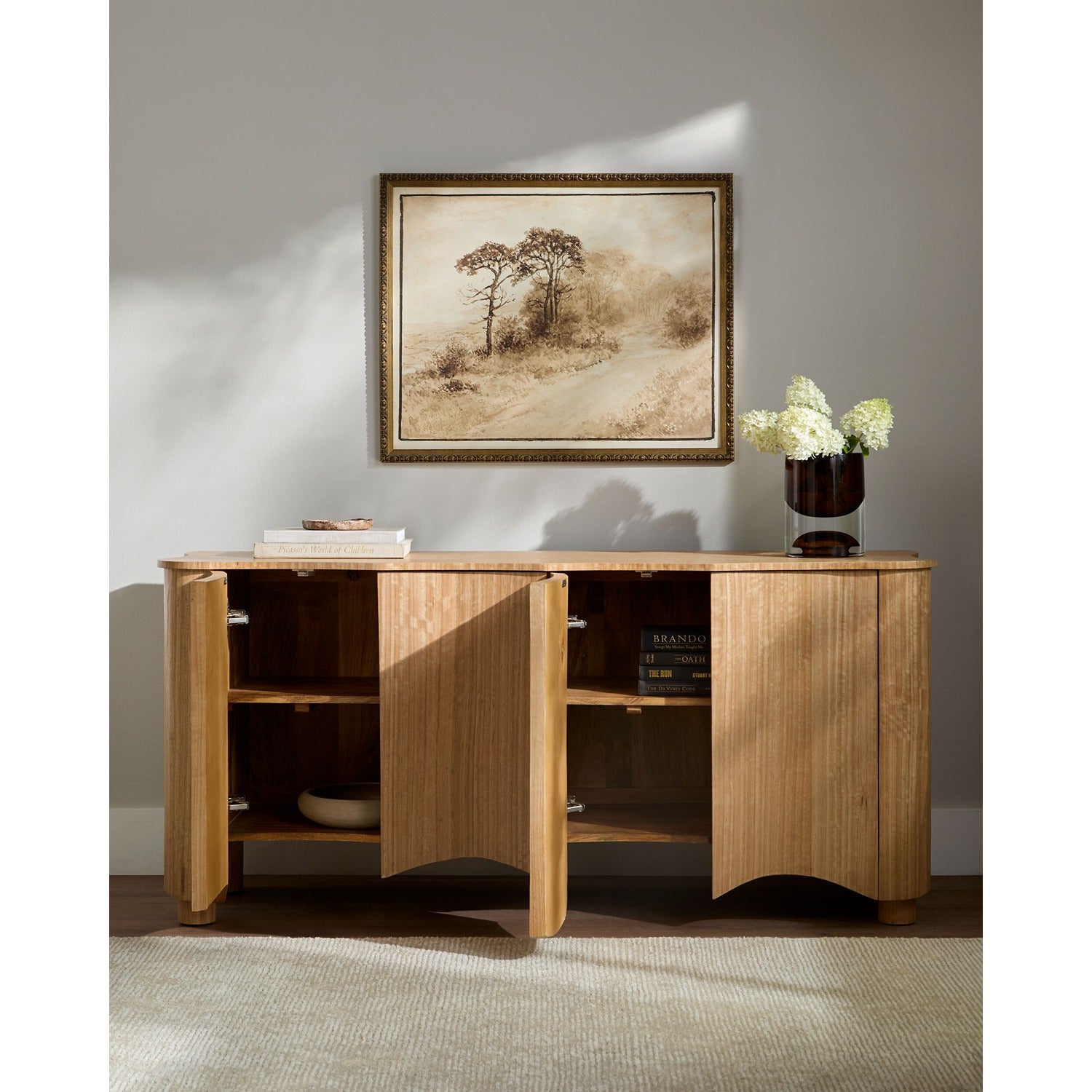 Marron Sideboard